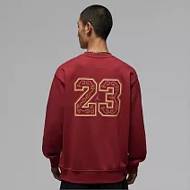 NIKE AS M J FLT FLC CREW CNY 男 圓領套頭衫 IR0113613 L 紅色