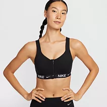 NIKE 運動內衣 女 AS W NK INDY HS ZIP BRA HQ2752010 XS 黑色