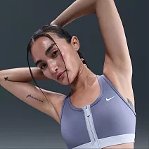 NIKE AS W NK DF SWOOSH PDED FZ BRA 女 運動內衣 FN2732499 L 藍色