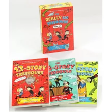 《瘋狂樹屋Treehouse 1-3集盒裝套書》<font color=#006400>（7-10歲）</font>