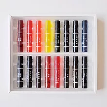 KOKUYO 透明水彩蠟筆 -16色