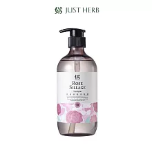 【JustHerb香草集 】玫瑰香蹤沐浴露500ML