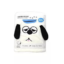 【Peanuts】史努比Snoopy家族超細纖維造型包頭巾  _歐拉夫