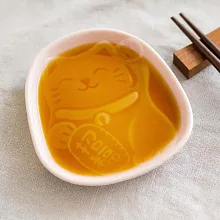【日本Kakuni】風水招財貓 陶瓷醬油小皿
