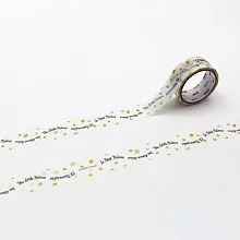 【日本mt和紙膠帶】× The Little Prince 藝術家系列 ‧ 金箔Logo文字
