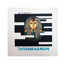 翡冷翠文創藝術小方巾｜埃及古文明《黃金面具》
