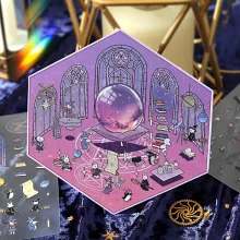 【日本BGM】2.5D的迷你場景系列貼紙 ‧ 幻想世界