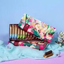 【青鳥旅行-春節限定禮盒】春光躍影經典蛋捲16入禮盒B(原味肉鬆/海苔肉鬆/咖啡歐蕾/榛果可可)