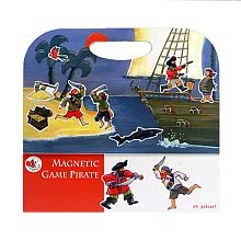 比利時 EGMONT TOYS 艾格蒙繪本風磁鐵書 - 海盜船冒險故事