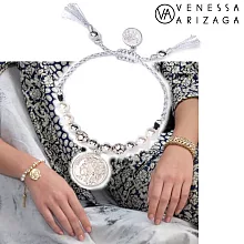 Venessa Arizaga Moonrise 古典錢幣珍珠手鍊 銀色沙灘手鍊