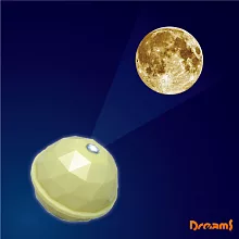 Dreams Projector Dome 銀河系投影球-月球(米黃)