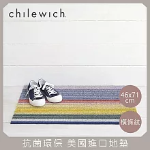 【chilewich】美國抗菌環保地墊<BR>46x71cm橫條紋-時尚彩色