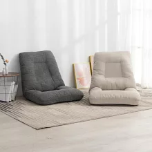 【好氣氛家居】日系六段調整懶人沙發椅/和室椅-兩色可選 灰色