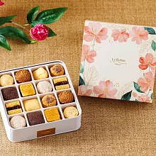 【Le Ruban 法朋】春節限定版-經典鐵盒餅乾禮盒(2入組/附提袋)★8種經典口味 兩盒