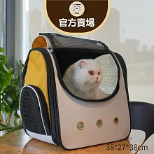 【喵仙兒】清新檸檬寵物後背包