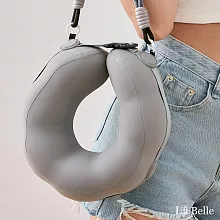 義大利La Belle《波波甜甜圈》頸枕 灰色
