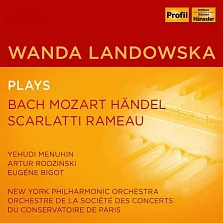 蘭道芙絲卡演奏巴哈,莫札特,韓德爾,史卡拉第,拉繆 / 蘭道芙絲卡 (大鍵琴) / 梅紐因 (指揮) / 羅金斯基 (指揮) / 比戈 (指揮) / 紐約愛樂,巴黎音樂學院管弦樂團 (10CD)
