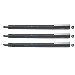 (3支1包)三菱代用針筆0.2黑