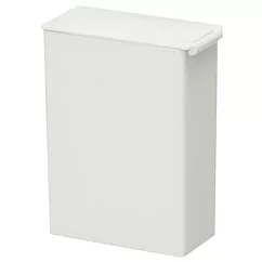 [MUJI無印良品]PP垃圾桶/方型/迷你/約0.9L