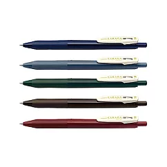 (1包5色)ZEBRA典雅風鋼珠筆0.5五色組