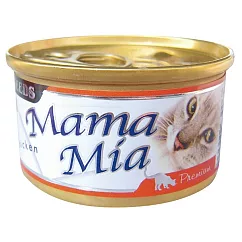 MamaMia貓餐罐系列─ 鮮嫩純雞肉 85G*24入