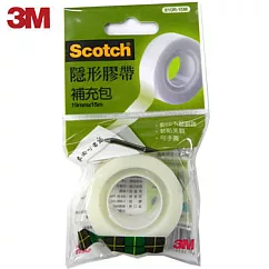 (3入1包)3M 810R-15M隱形膠帶補充包19mm&times;15M