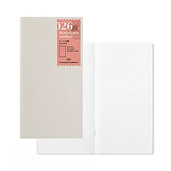 TRC Traveler’s Notebook Refill補充系列─026點點方格