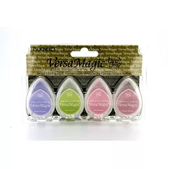 【Tsukineko 月貓】粉彩水滴印台四色組- 花盆 Flower Pot