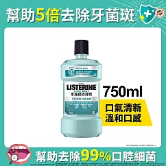 李施德霖薄荷除菌漱口水無酒精配方750ml