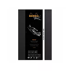 【Rhodia|Touch】瑪雅上掀式繪本_A4+_CND_120g_50張_黑皮