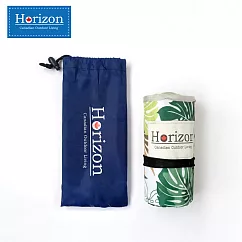 【Horizon 天際線】登山便攜防潮野餐墊 雨林綠意