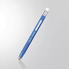 ELECOM 精準六角觸控筆─藍