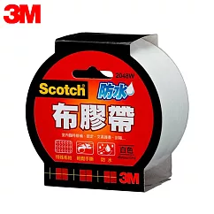 3M 2048 Scotch防水布膠帶48mm 白