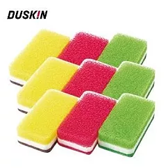 【日本DUSKIN】抗菌菜瓜布(3入)3組