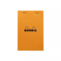 【Rhodia|Basic】N°14上掀式筆記本_11x17cm_5x5方格_80g_80張_ 橘皮
