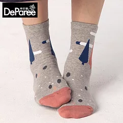 蒂巴蕾 socks..守護collection─森林 自然灰色
