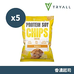 [台灣 Tryall] 涮嘴蛋白酥脆脆─ 香濃起司 (30g/包)X5