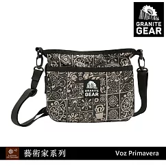 Granite Gear 1000282 Hiker Satchel 輕便收納側背包 / 城市綠洲 (超輕 防撥水 耐磨 抗撕裂) 黑/沙色