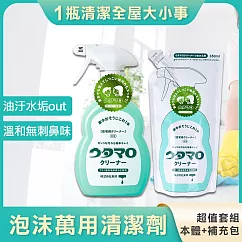 東邦萬用清潔劑1+1組(噴槍瓶400ml+補充包350ml)