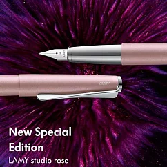 LAMY 鋼筆 / Studio系列 ─ 69 玫瑰粉 (限量) 筆尖─M 筆尖─M