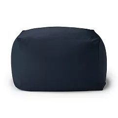 [MUJI 無印良品]懶骨頭沙發 套/聚酯纖維平織/深藍