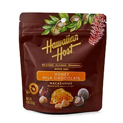 【Hawaiian Host】天堂夏威夷豆牛奶巧克力 113g ─ 蜂蜜口味