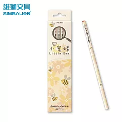 (2盒1包)雄獅 樹叢好朋友系列 三角塗頭鉛筆 HB 12支入/盒 小蜜蜂