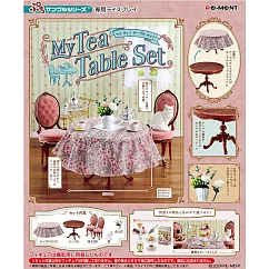 RE─MENT ぷちサンプル系列 My Tea Table Set午茶桌椅組 單入傢俱組