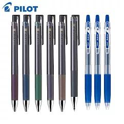 (買6送3)PILOT 超級果汁筆經典復古色 6色組 0.4mm