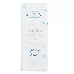 【日本HAYASHI】大阪泉州 紗布純棉毛巾 ‧ 文鳥白雪