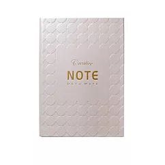 【DATA MATE 創意筆記本】DM-622 星辰月亮 B6尺寸 書皮精裝本- 粉紅色