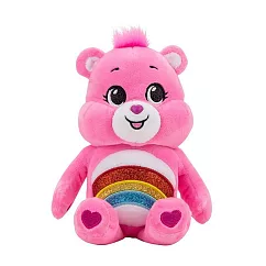 【正版授權】Care Bears 絨毛玩偶 9吋 閃亮版 娃娃/玩偶 愛心熊/彩虹熊 ─ 彩虹熊