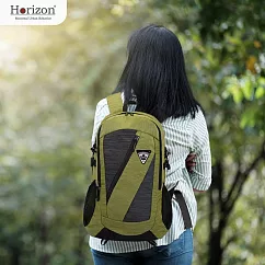 【Horizon 天際線】城市休閒後背包 Traveler 30L (附品牌防雨罩) 荒野綠