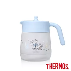 【THERMOS膳魔師】小熊維尼不鏽鋼真空保溫壺700ml(TTE─700WP─WW) 星空露營篇